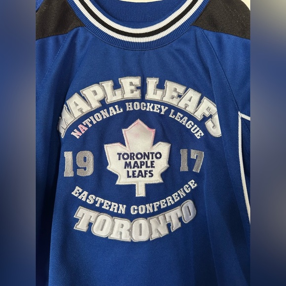 Toronto Maple Leafs Kids Blue Hockey Jersey Size 3 - Picture 2 of 5